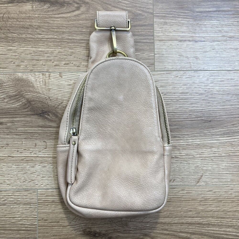 Anthropologie Urban Originals Liberty Pink Sling Bag Crossbody Missing Strap